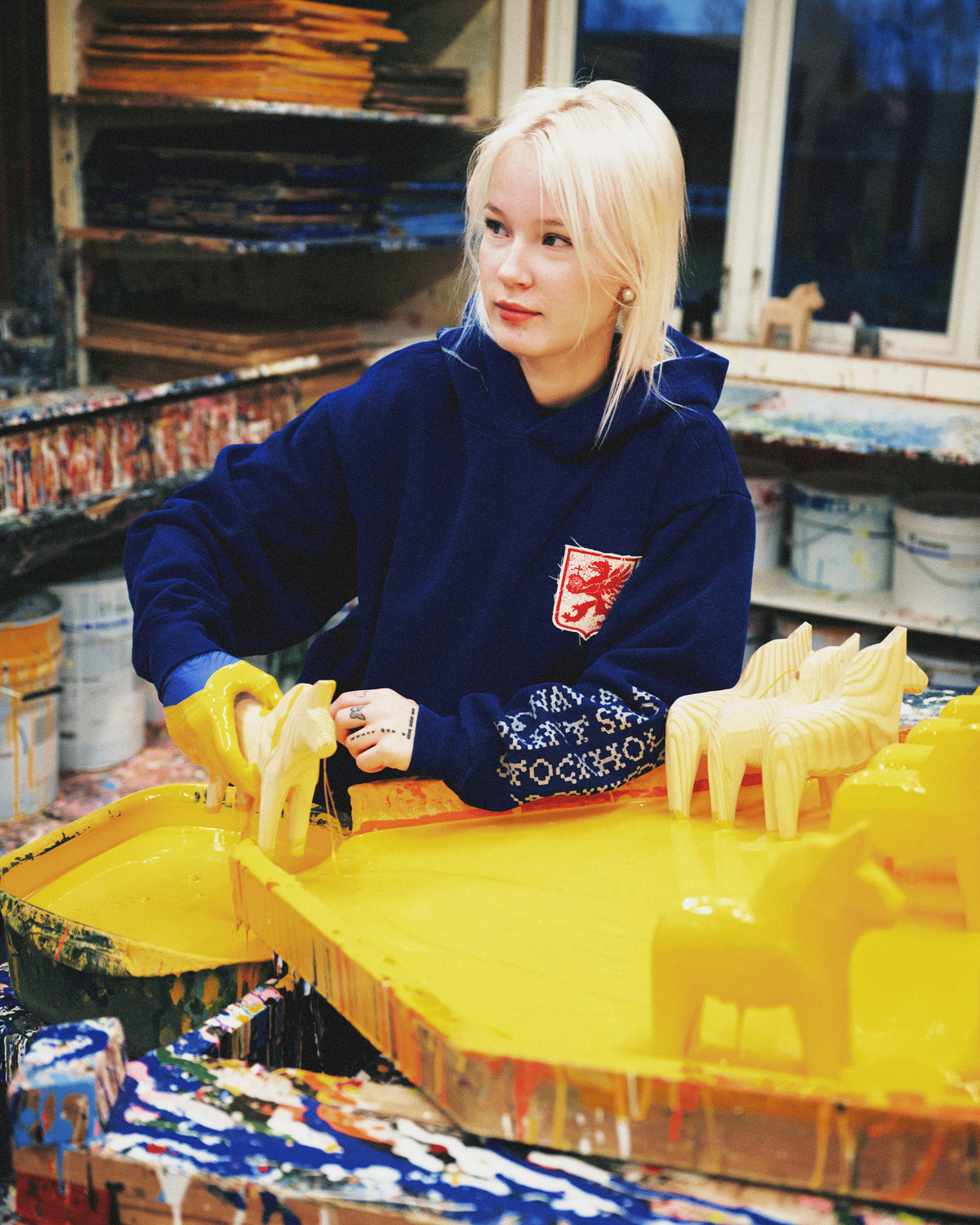 BLÅSIPPA REFLECTIVE HOODIE (hover)