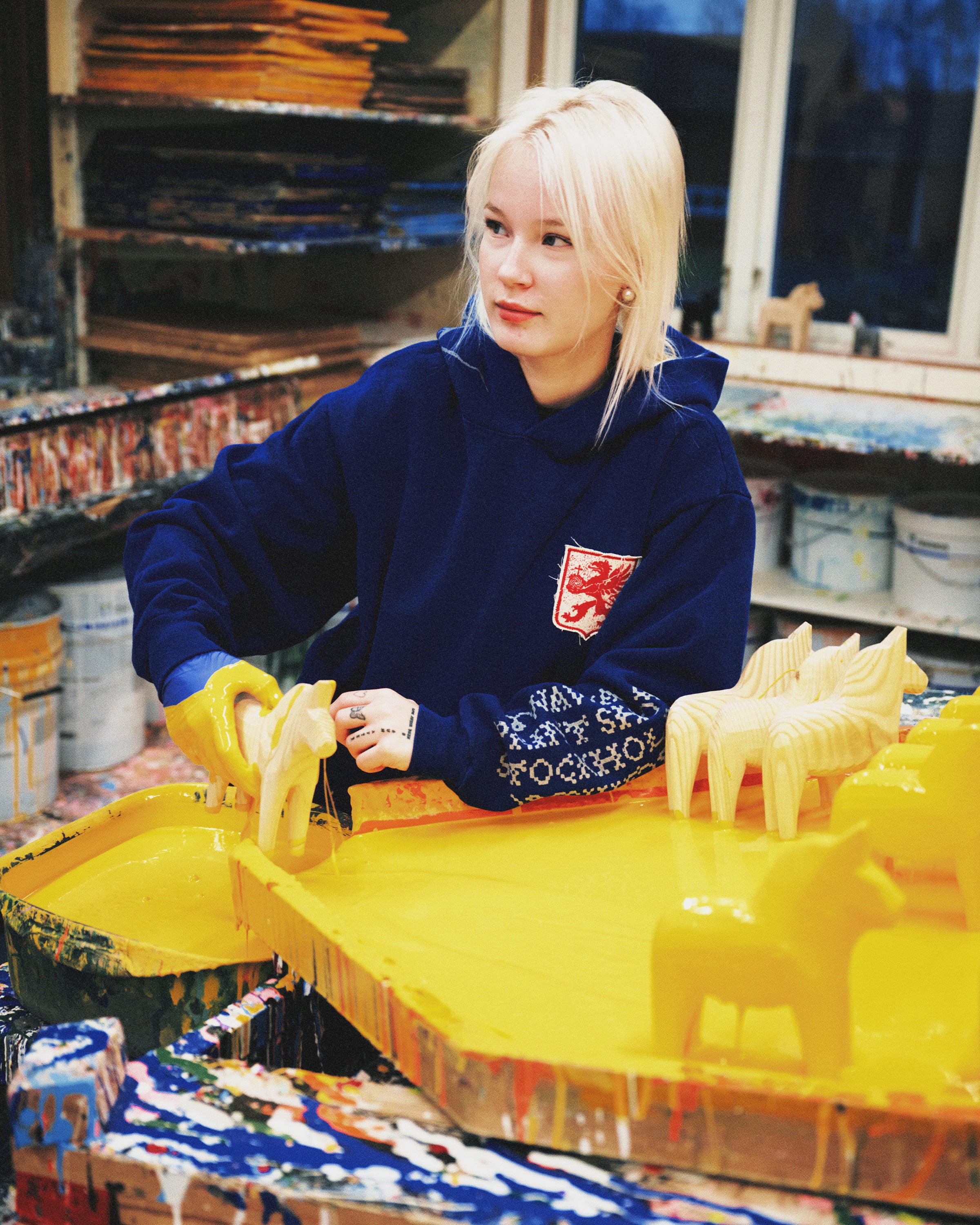 BLÅSIPPA REFLECTIVE HOODIE