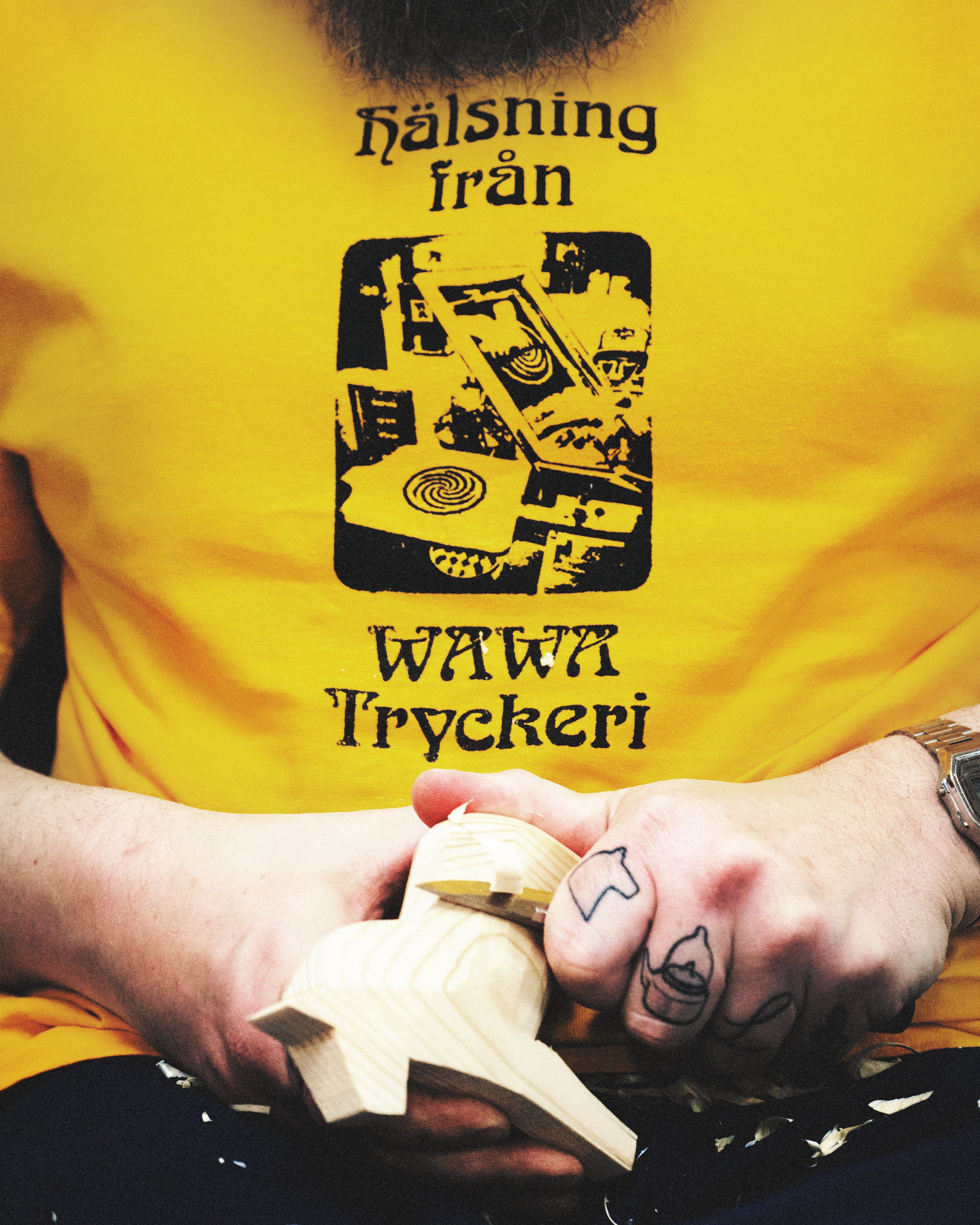 HÄLSNING FRÅN T-SHIRT