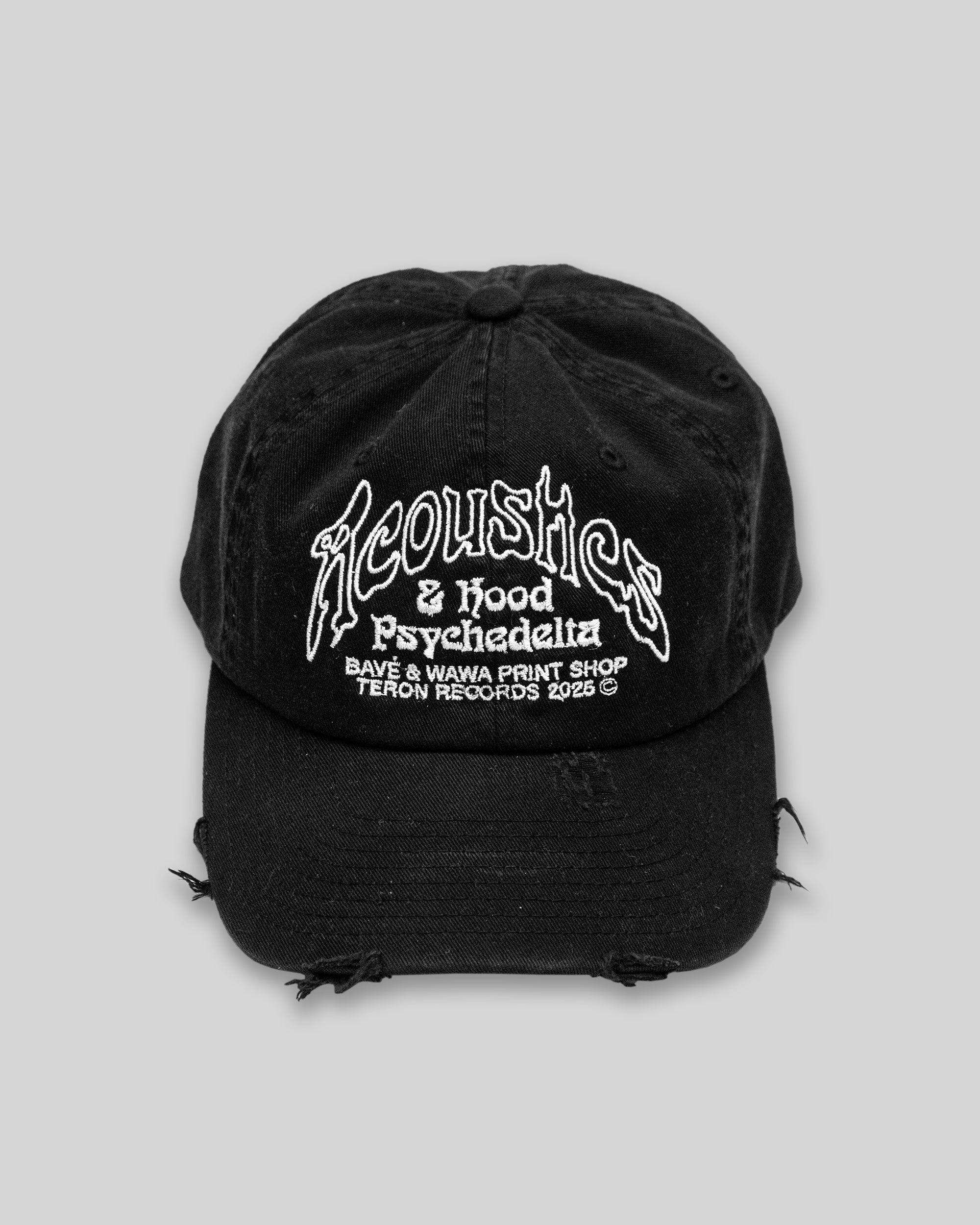 ACOUSTICS & HOOD PSYCHEDELIA CAP